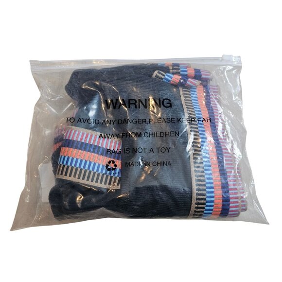 Hilinker Womens Color Block Ribbed Knit Bikini Contrast Black Two Piece NEW Sz M - Picture 3 of 8